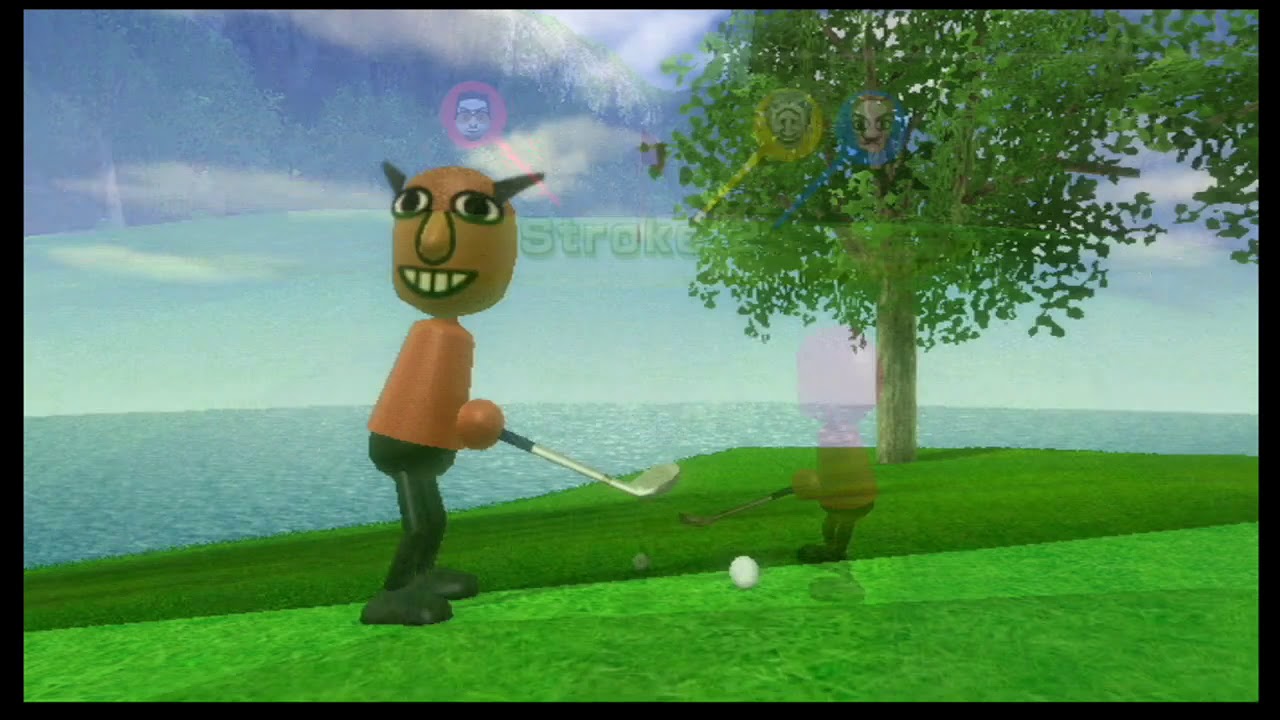 Wii Sports Golf 4 Player - 9 Hole Game