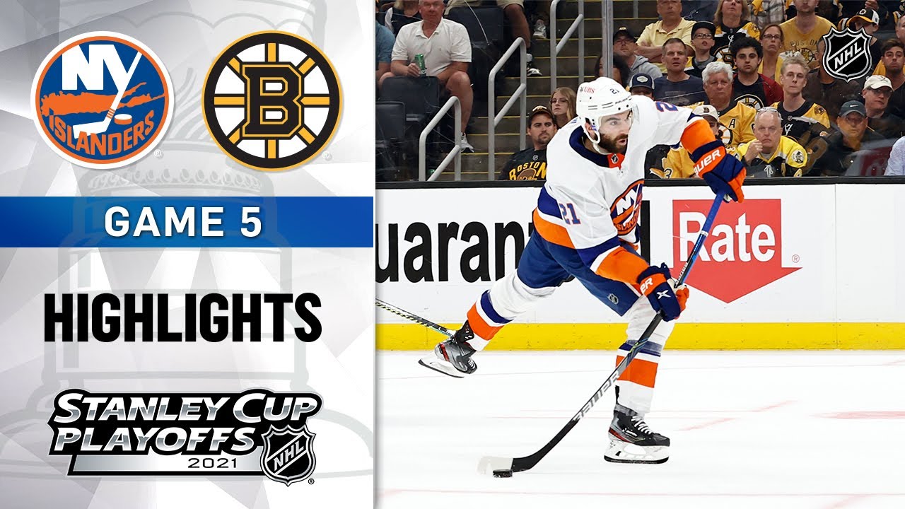 Second Round, Gm 5: Islanders @ Bruins 6/7/21 | NHL Highlights