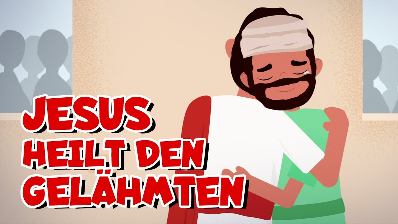 Jesus heilt den Gelähmten | Bibelgeschichten mit Sarah & Simon | Bibelgeschichte für Kinder