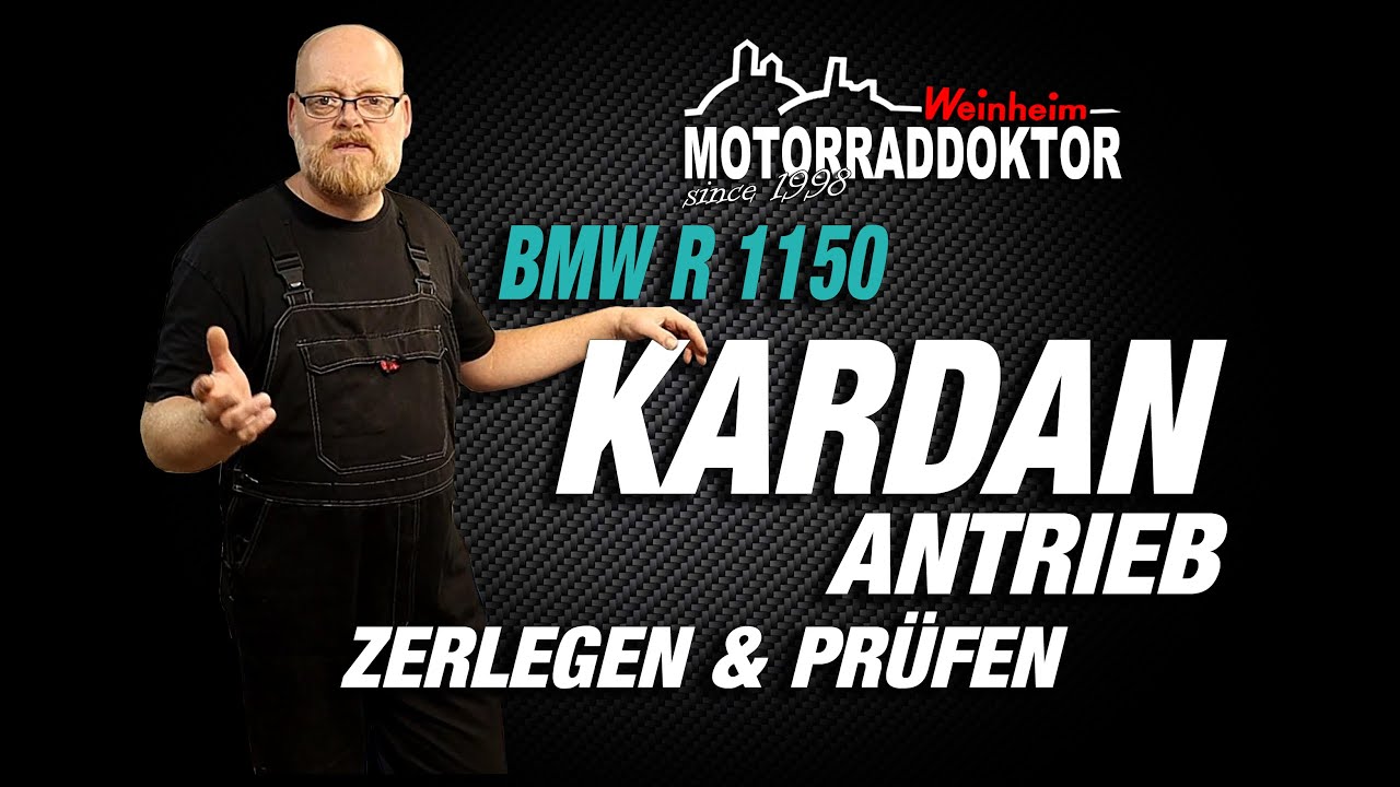 BMW R 1150 Kardanantrieb zerlegen und prüfen | Wartungen am Antrieb, wie geht das? | #motorraddoktor
