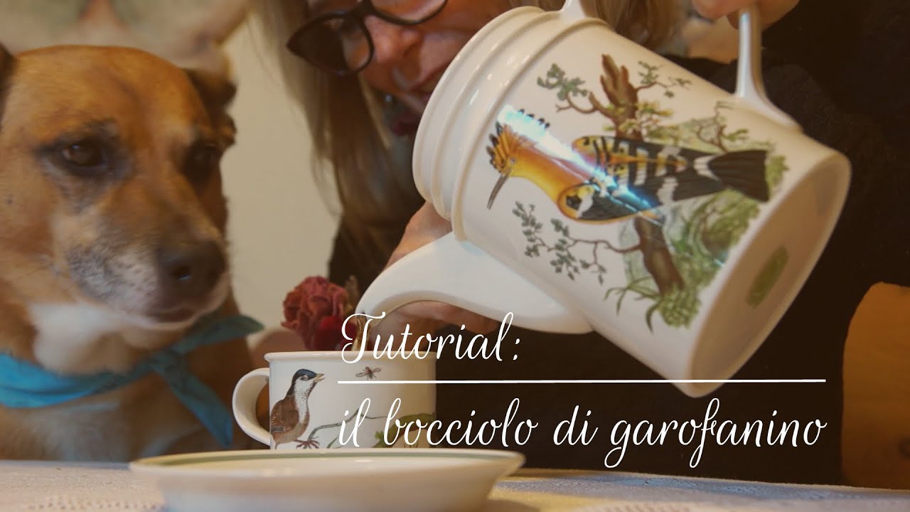Thè con me - Turorial Il bocciolo di garofanino - La Fioraia Pazza