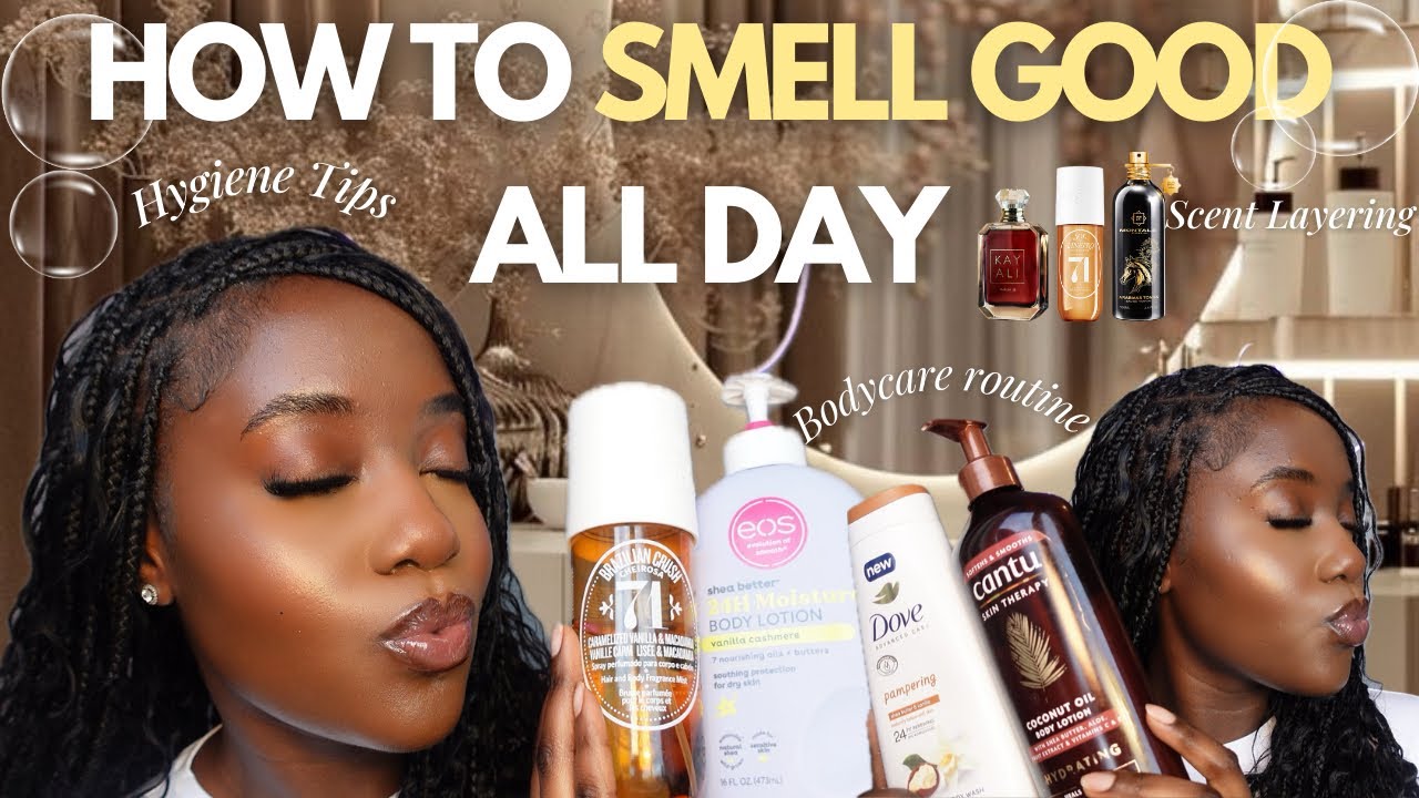 HOW TO ACTUALLY SMELL GOOD ALL DAY | VANILLA PERFUMES + FEMININE HYGIENE TIPS & BODYCARE ROUTINE