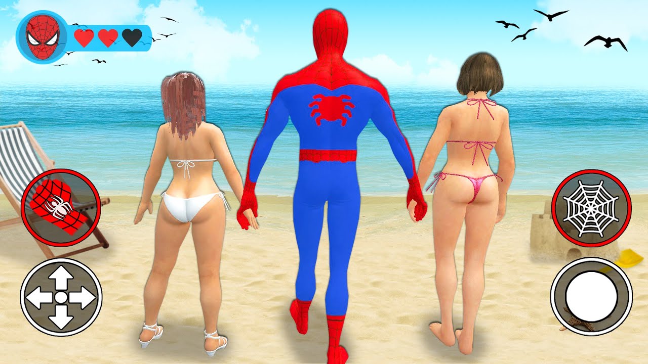 PLAYING AS SPIDER-MAN WALKS with  GIRLFRIENDS in Garry's Mod