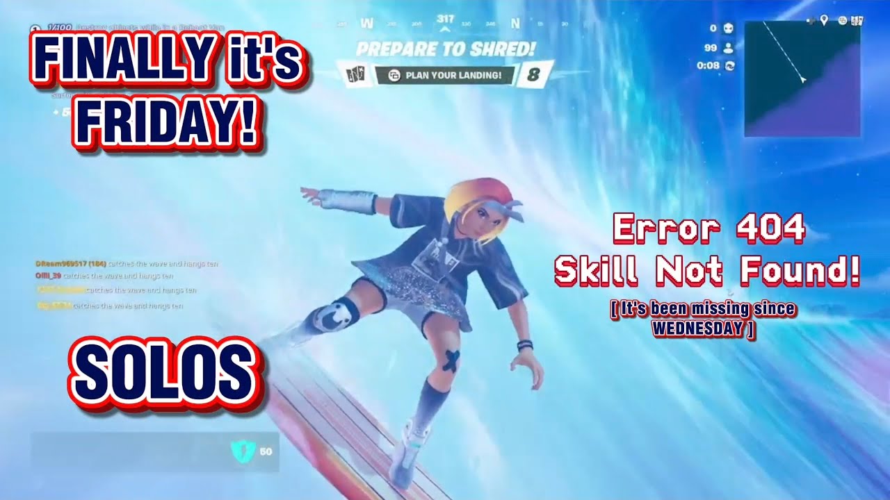FORTNITE FRIDAY FINALLY. [Solo Stream.]  