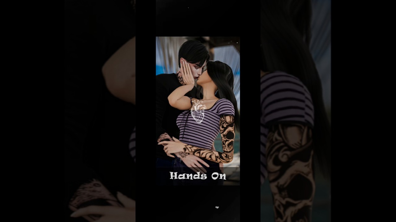 Hands on pose pack is on Patreon #simstok #sims4blender #sims #simsposes