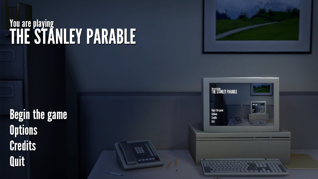 The Stanley Parable - Follow The Narrator's Dialogue