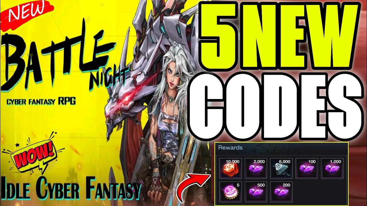 ⚠️НОВИНКА!⚠️ КОДЫ BATTLE NIGHT 2025 - ПОДАРОЧНЫЕ КОДЫ BATTLE NIGHT 2025 | battle night cyberpunk