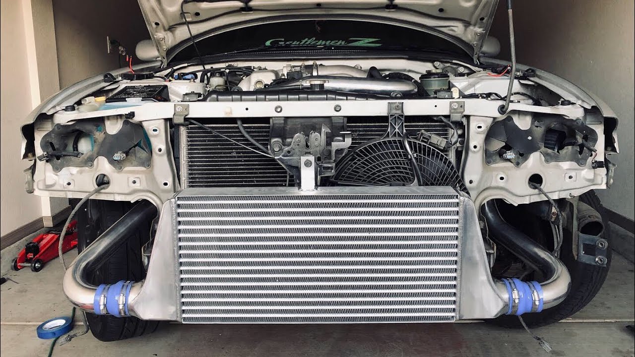 How to install Greddy Intercooler R33 Skyline