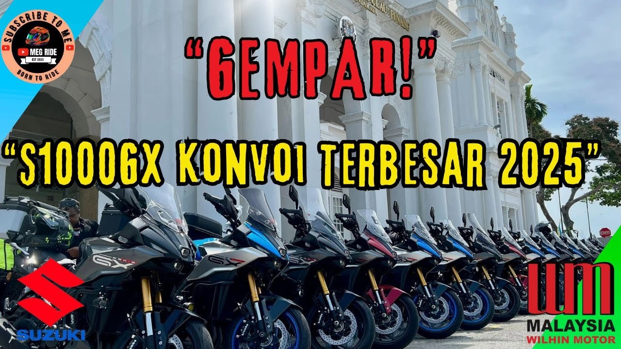 WILHIN S1000GX OWNER GROUP 1ST RIDE TO PENANG | MALAYSIA RIDE PALING RARE – TENGOK SAMPAI HABIS!