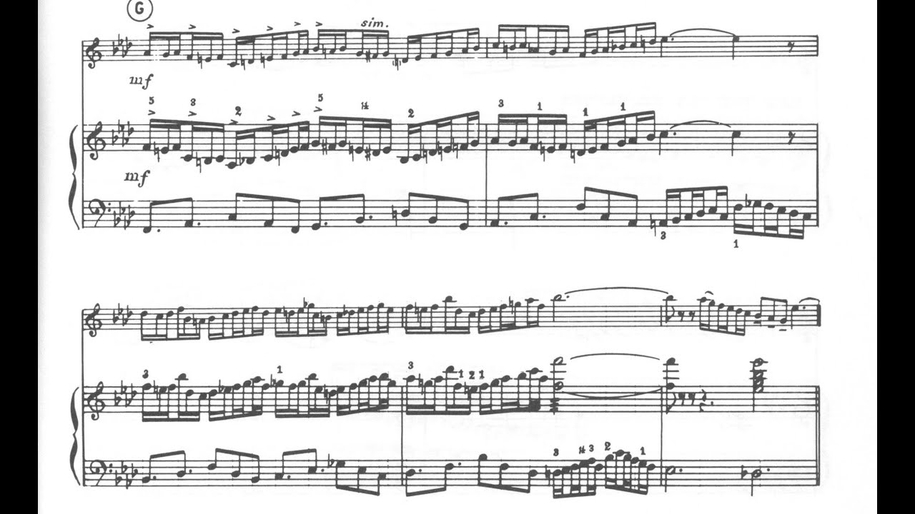 Claude Bolling - Toot Suite for Trumpet, Piano and Jazz Band (1980) [Score-Video]