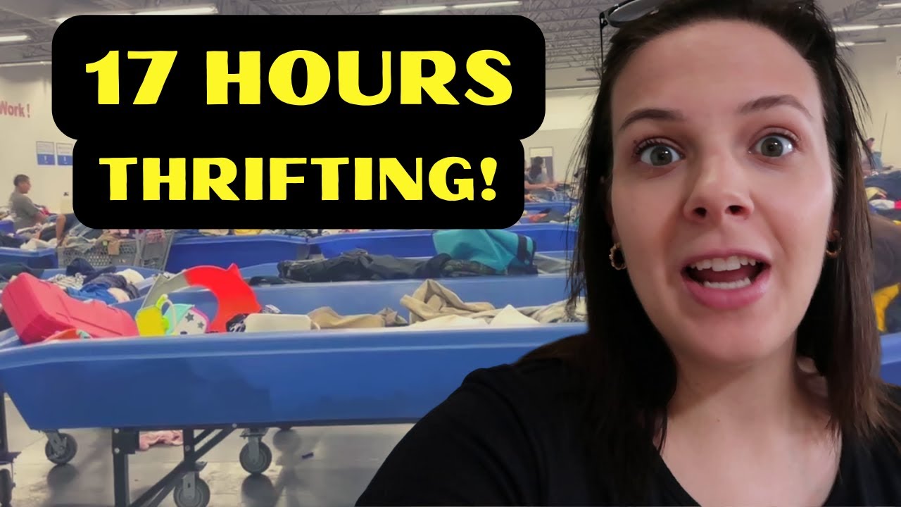 I flew 900 miles to thrift here!