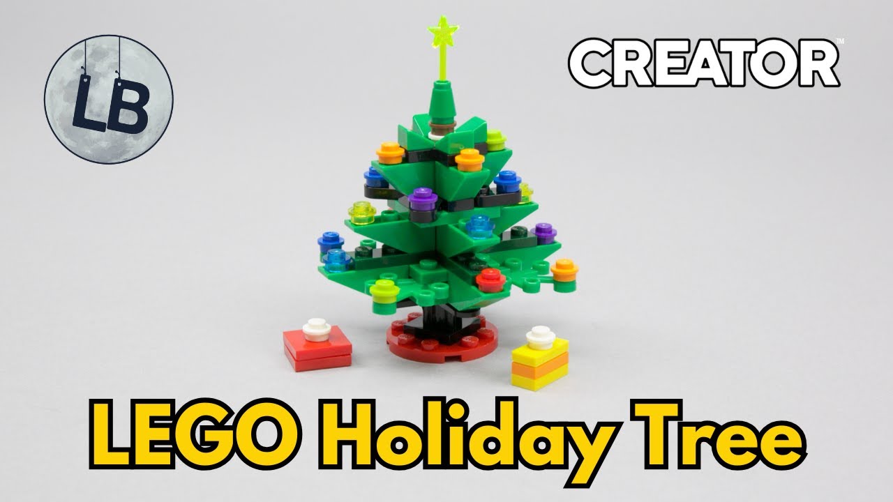 LEGO 30576 - Creator - Seasonal - Holiday Tree - Speed Build review + bloopers