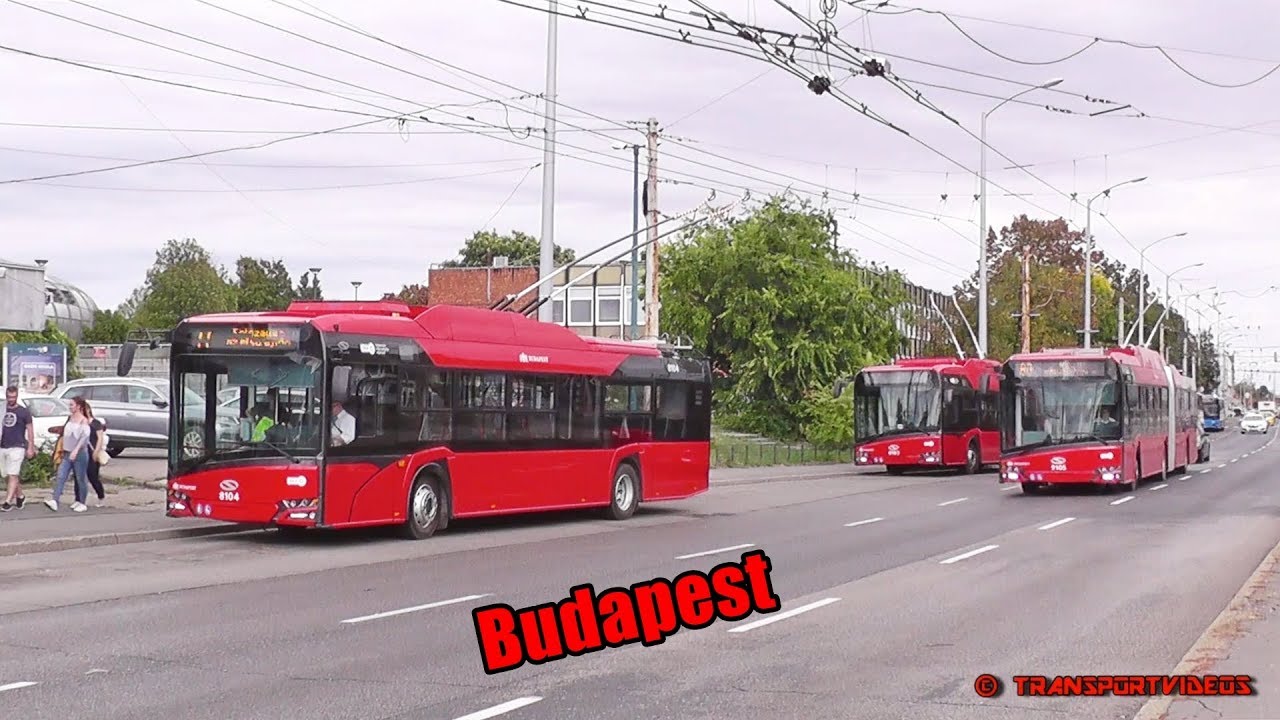 2019.09.29. - Negyedik generációs Solaris-Škoda trolibuszok Budapesten