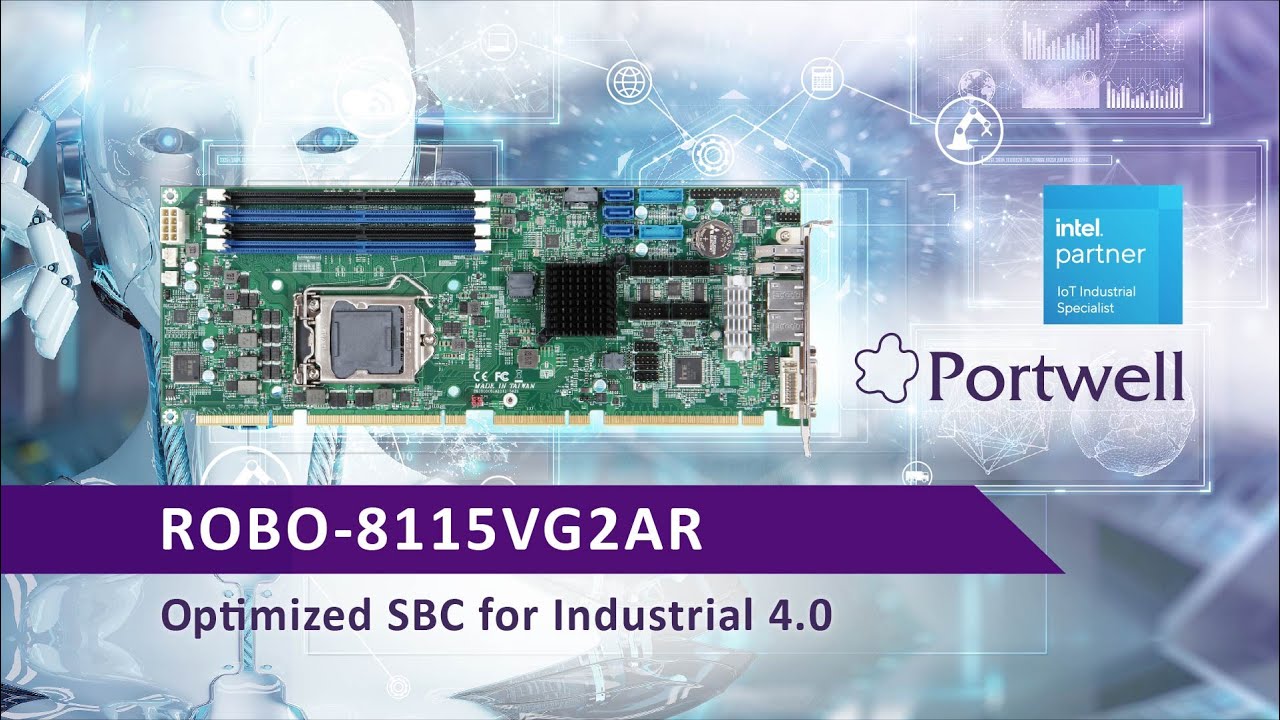 ROBO-8115VG2AR - Optimized SBC for Industrial 4.0