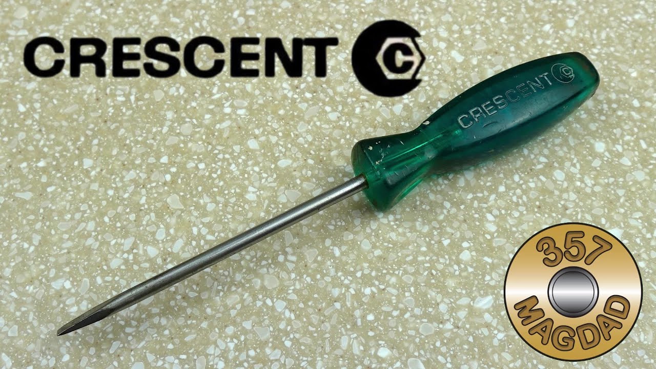 Vintage Crescent K-1504 Screwdriver Restoration