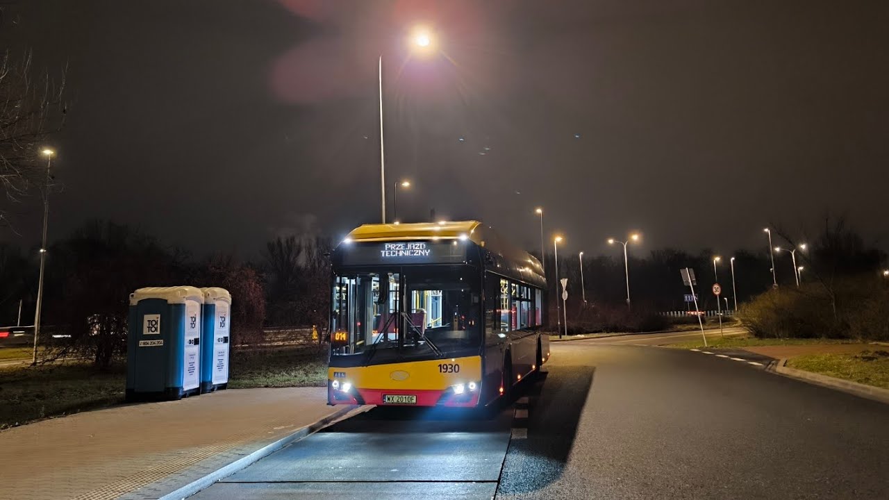 Solaris Urbino 12 IV Electric #1930 [🚍122] MZA Warszawa