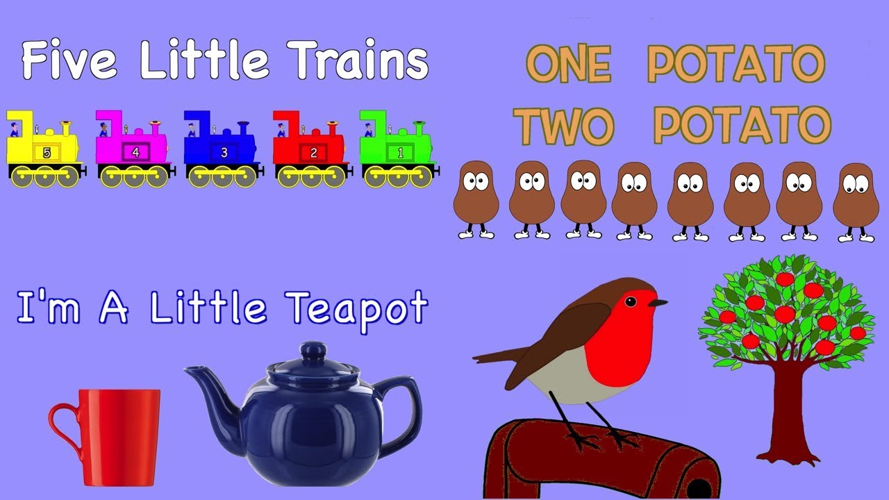 Rainbow Rabbit Collection 4 | NURSERY RHYMES | @rainbowrabbitsongs | #rainbowrabbitsongs