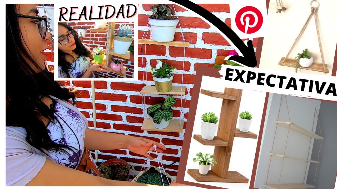 Recreé Manualidades De Pinterest Para Mi Jardín// EXPECTATIVA VS REALIDAD