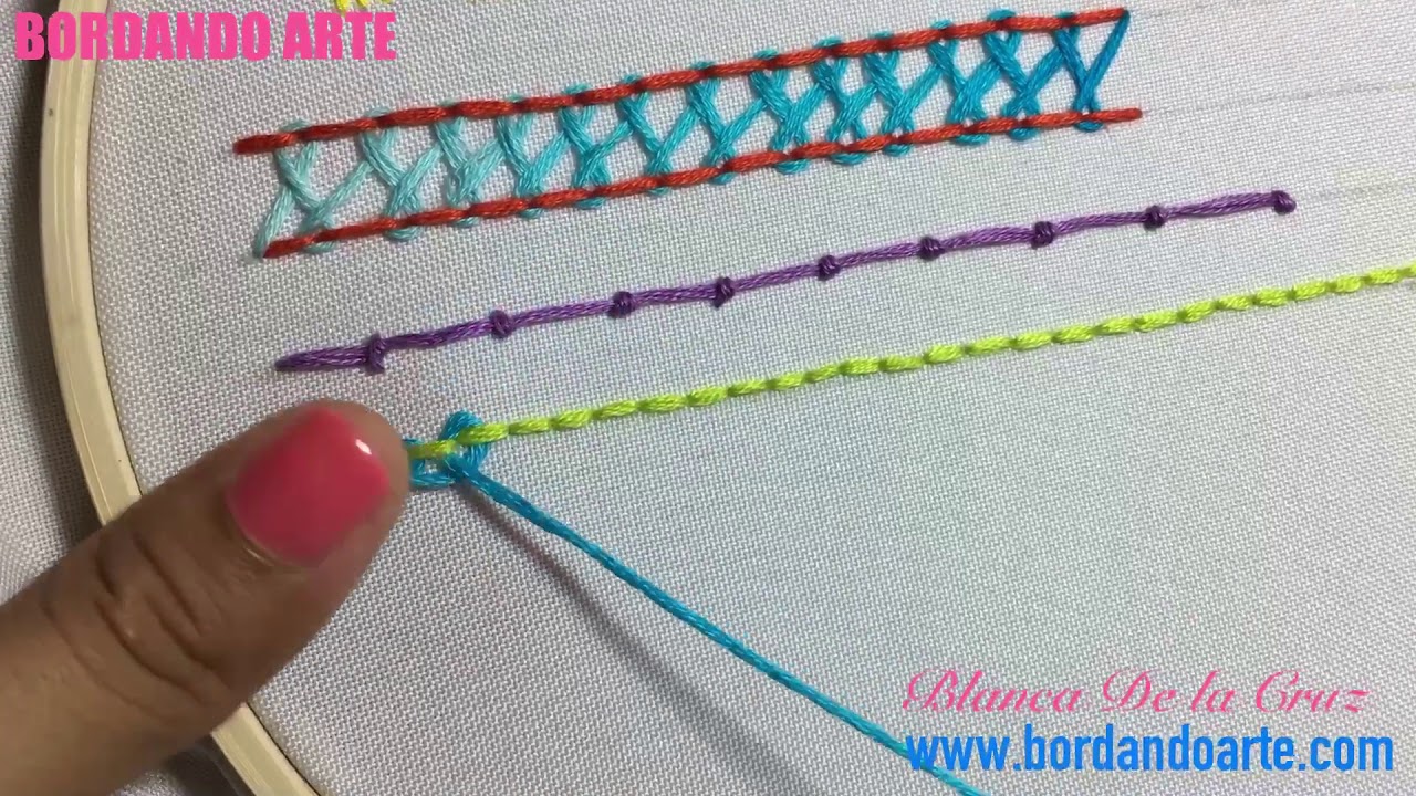 PUNTO PEKINESE BORDAR PASO A PASO