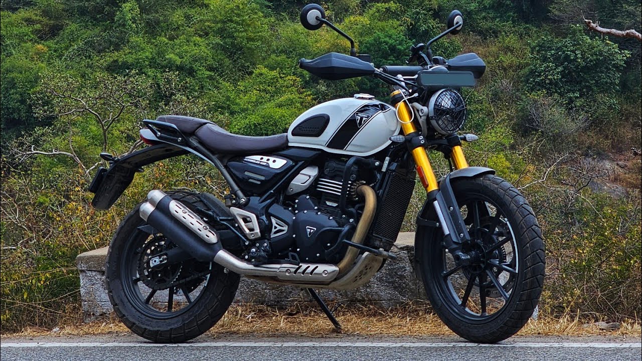 The Scrambler Rumble: 400x torque symphony in forest