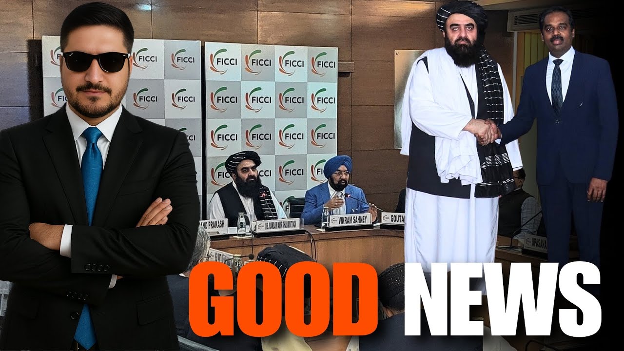 Indian business leaders, investors meet Afghan Foreign Minister Muttaqi in Delhi at FICCI meet.