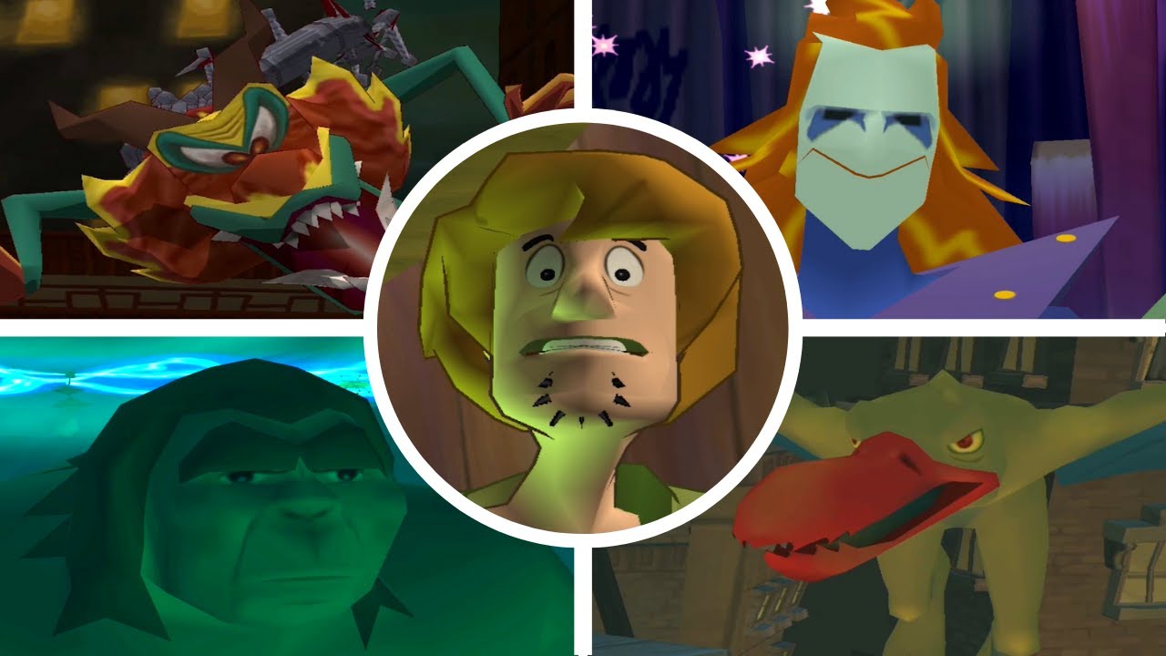Scooby-Doo! Unmasked - All Bosses/All Boss Fights (With Cutscenes) + ENDING (PS2, Gamecube)