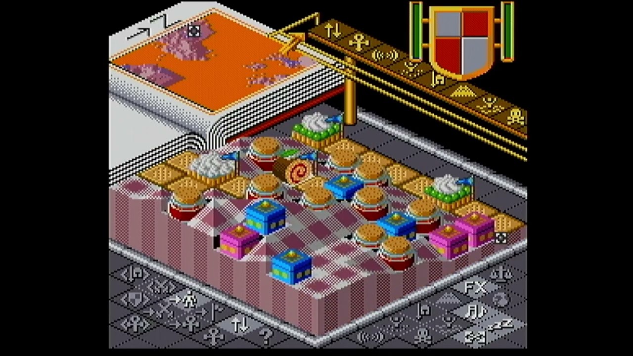 [難関面]SFC版ポピュラス プレイ動画 120面 CAKE LAND