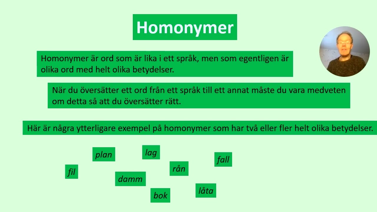 Homonymer