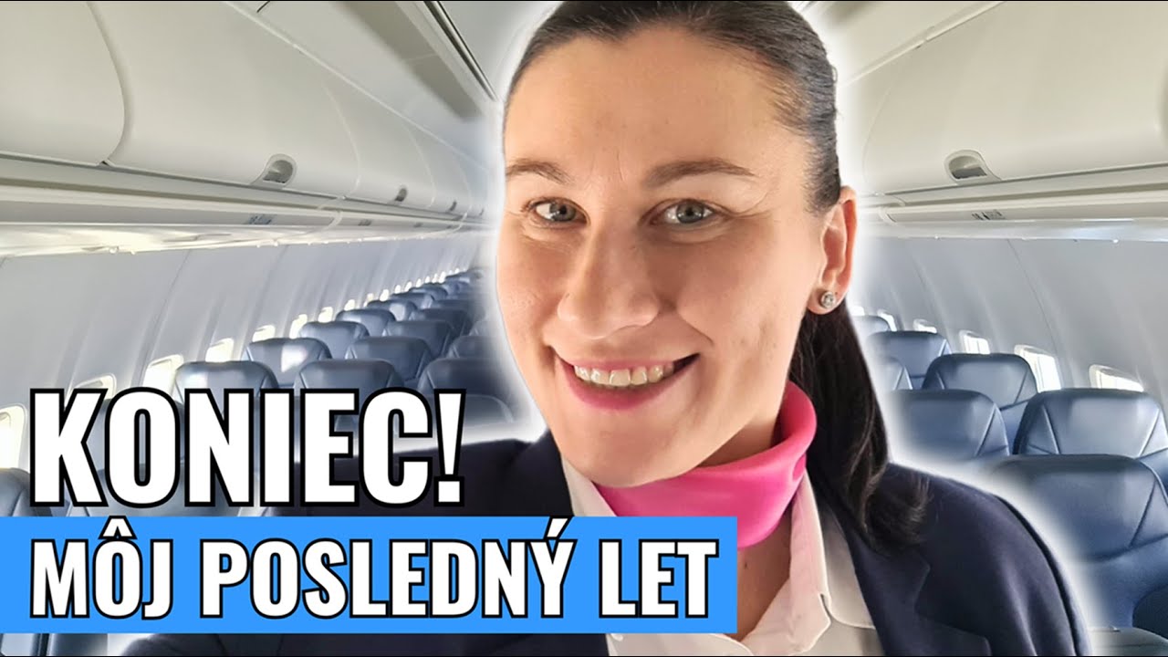 Koniec! Môj posledný let + odovzdanie uniformy I #vlog #letuška