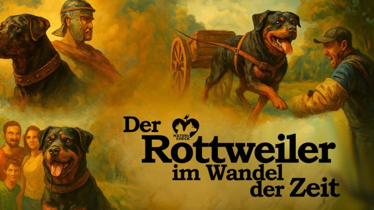 Der Rottweiler im Wandel der Zeit - Vom römischem Treibhund zum treuen Familienmitglied