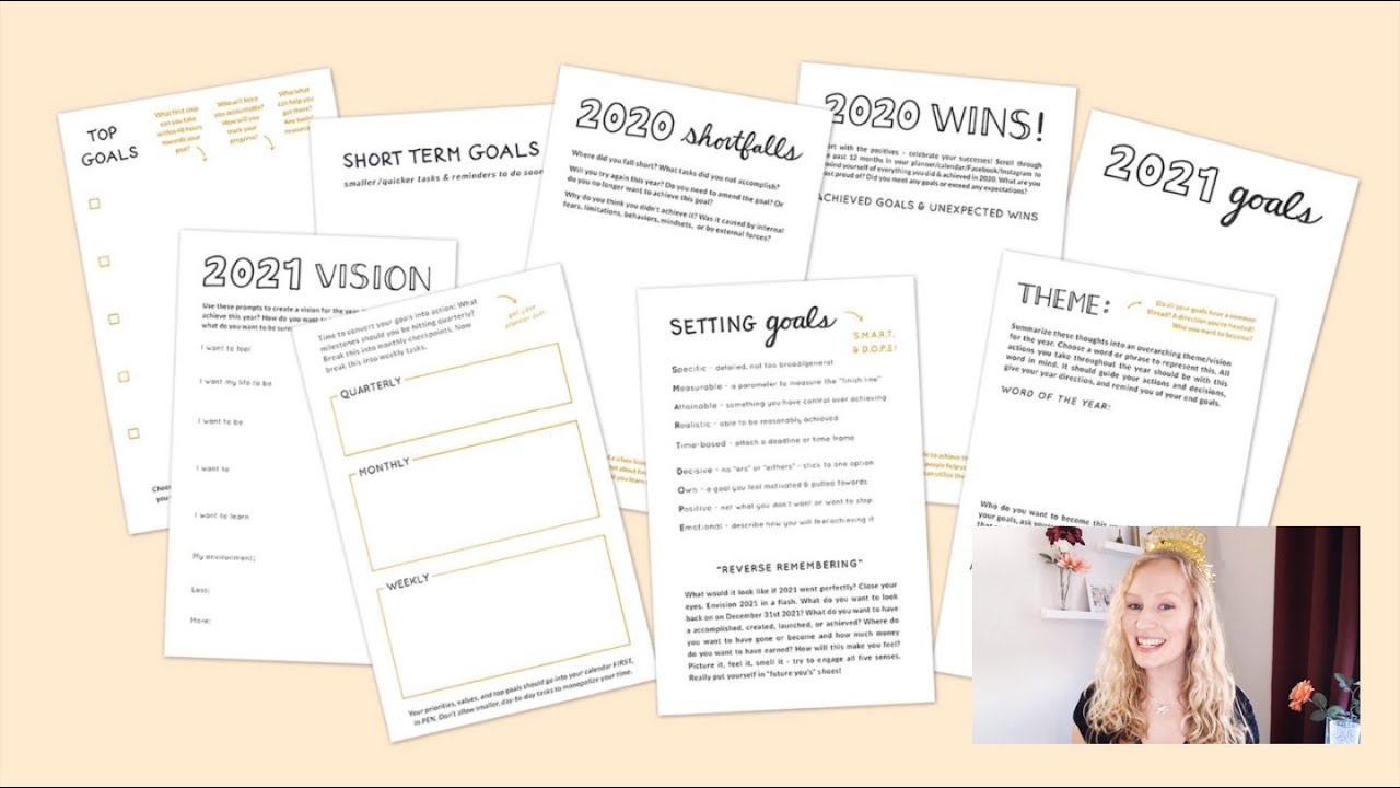 2021 Goal Setting Workbook