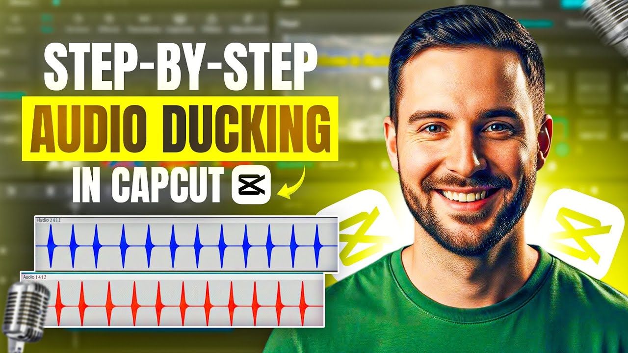 CapCut Audio Ducking Tutorial for Voiceover and Background Music