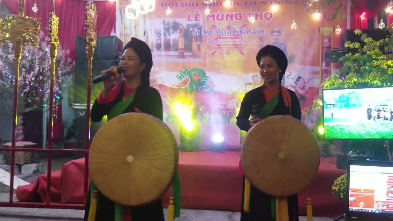 Hát mừng thọ tuổi 80 cụ Nguyễn Hữu Lâm