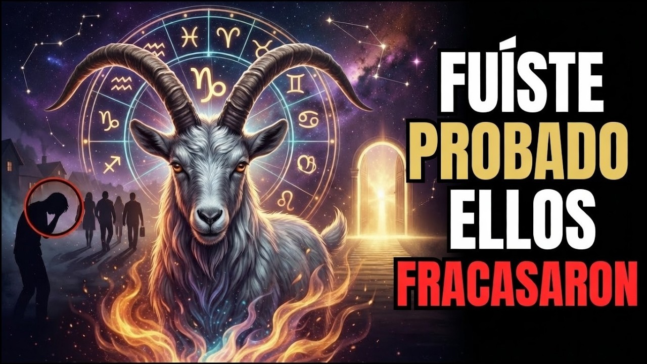 ♑ CAPRICORNIO — DIOS VIO QUIÉN SE ALEJÓ CUANDO LAS COSAS SE PUSIERON DIFÍCILES