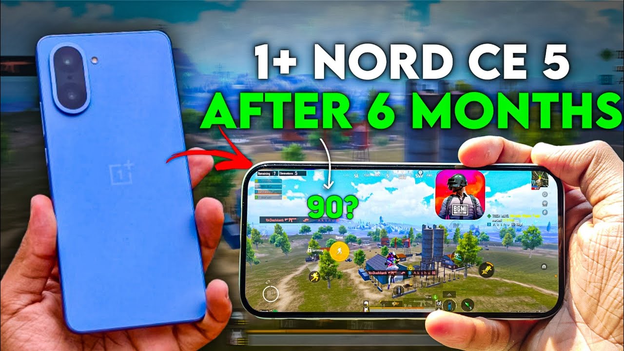 Oneplus Nord Ce 5 Review After 6 Months🔥Where is 120FPS? | Oneplus Nord Ce 5 Bgmi Test