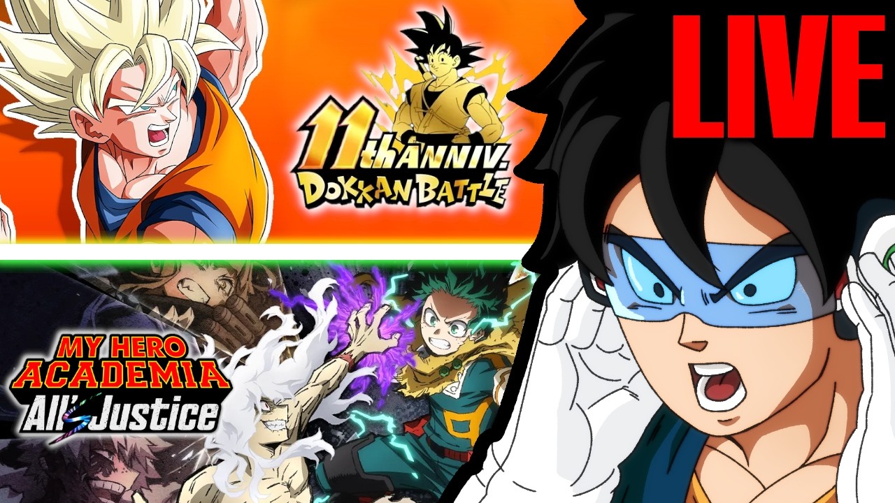 Modo História de My Hero All's Justice + Primeiras Infos da PT 2 do 11° Aniversário de Dokkan Battle