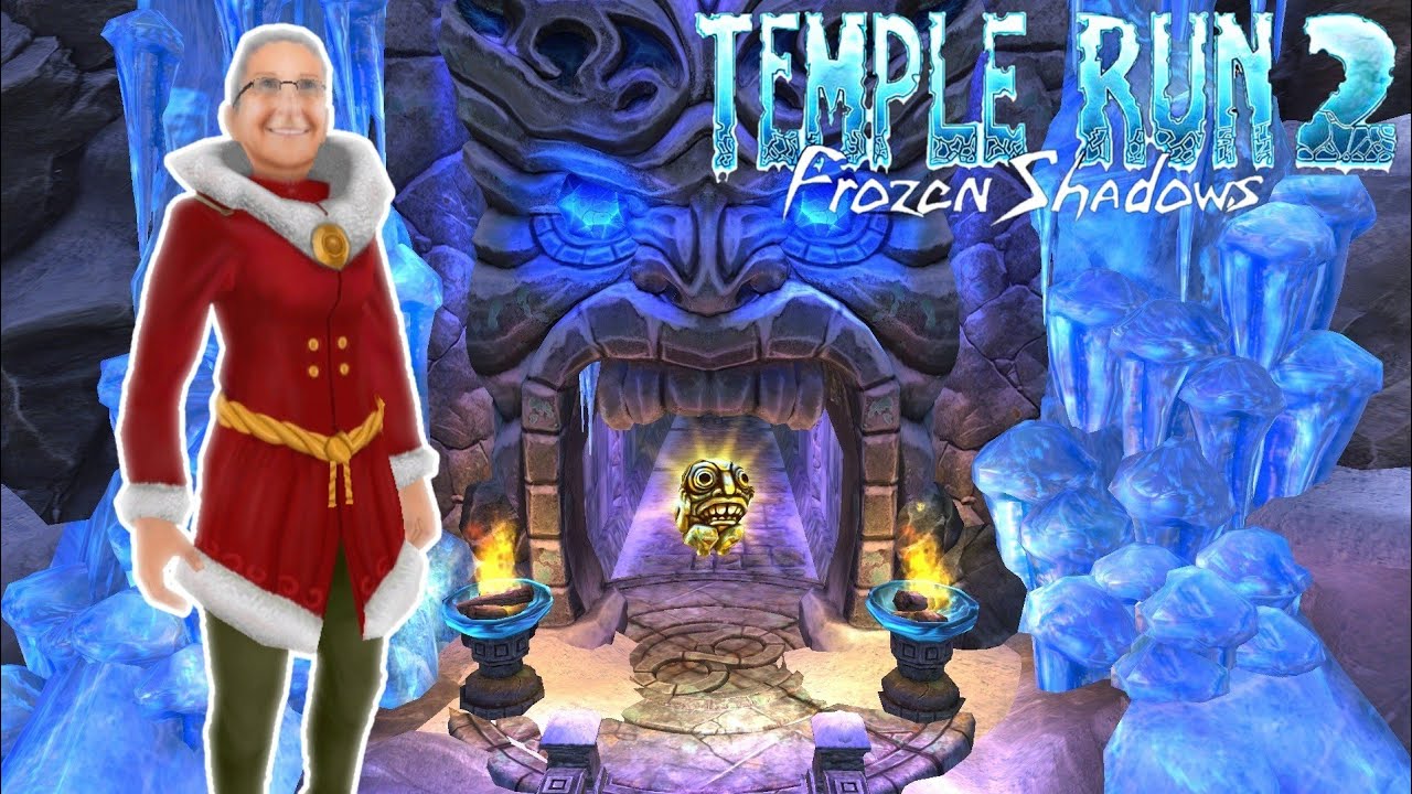Mrs. Claus Run in Frozen Shadows Temple Run 2 YaHruDv