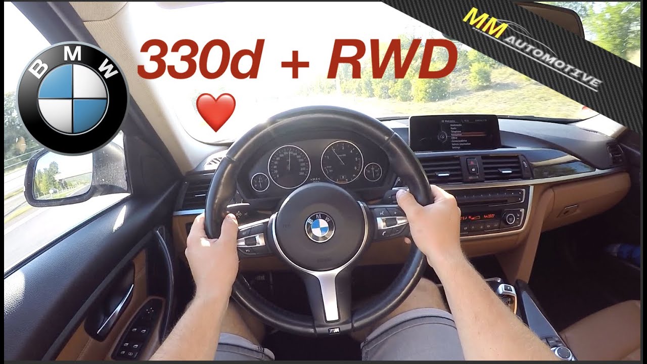 2013 | BMW 330d (F30) 190 kW POV Test Drive + Acceleration 0 - 240 km/h