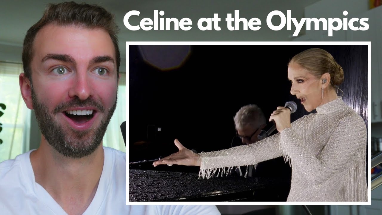 First Time Hearing | Celine Dion - Olympic Opening Ceremony with a courageous tour de force |