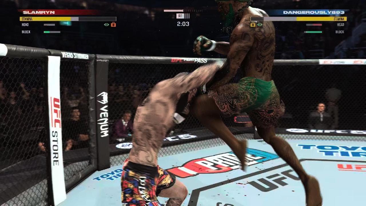 Title Defense #8 Ends in Less Than 2 Minutes with Fade Away Jump Knee