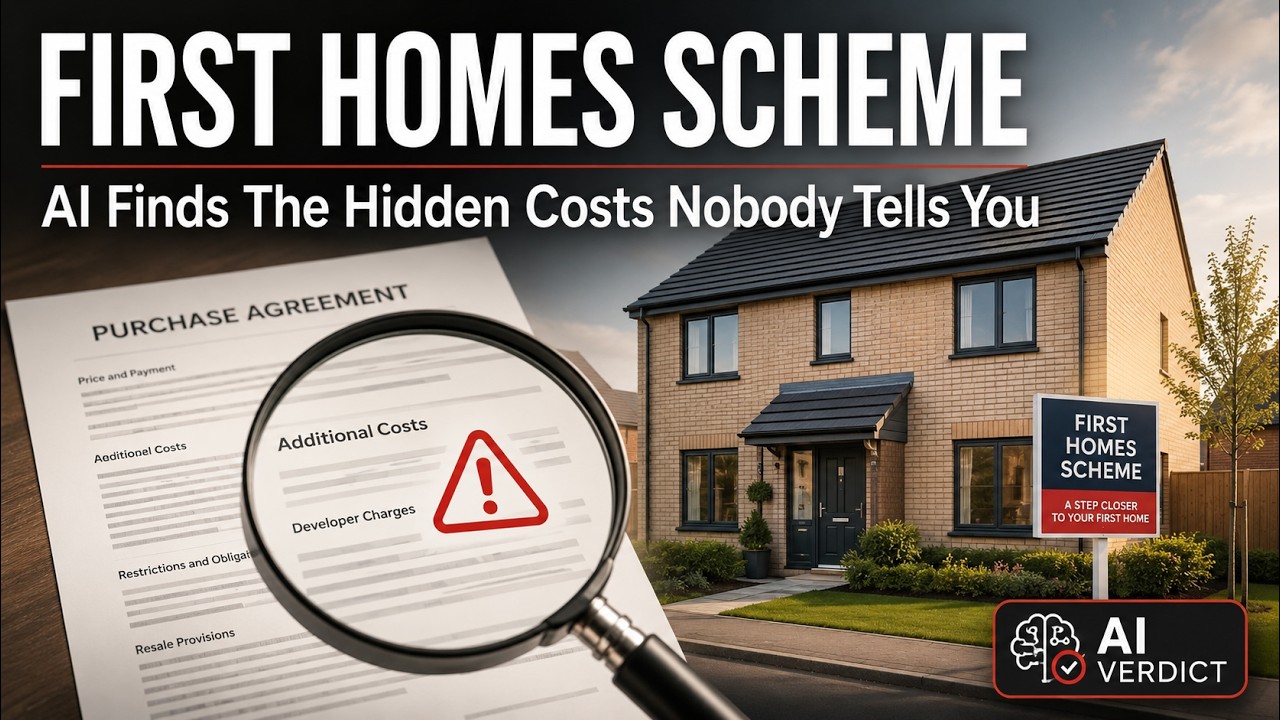 First Homes Scheme UK 2026 30% Off A New Build &mdash; But AI Found The Hidden Costs Nobody Tells You