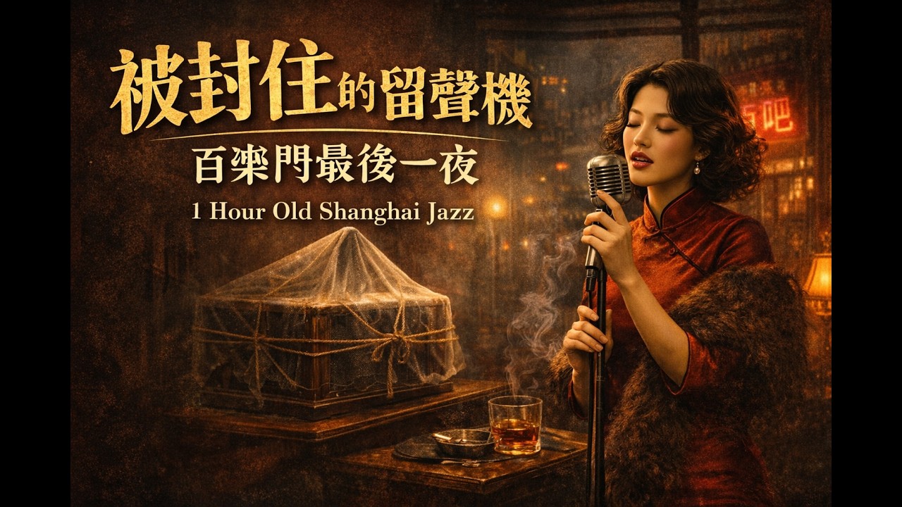 Vol.31｜被封住的留聲機：1小時老上海黑膠爵士，百樂門熄燈後的旋律The Sealed Gramophone – 1 Hour Old Shanghai Jazz