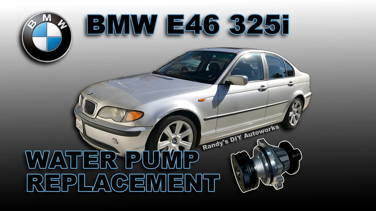 BMW E46 325i - water pump replacement (DIY40)