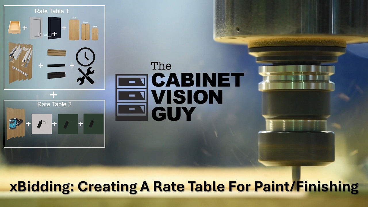 xBidding: Creating A Rate Table For Paint Finishes