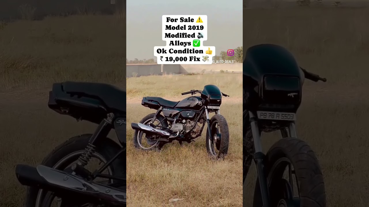second hand splendor 2019 model Available comments to Buy this Splendor Bike#splendormodified
