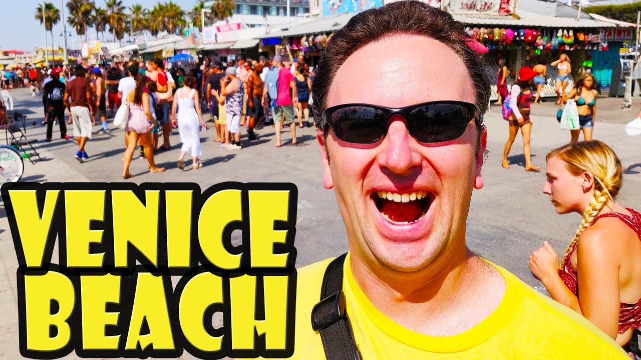 Venice Beach Boardwalk in 360 GoPro Video