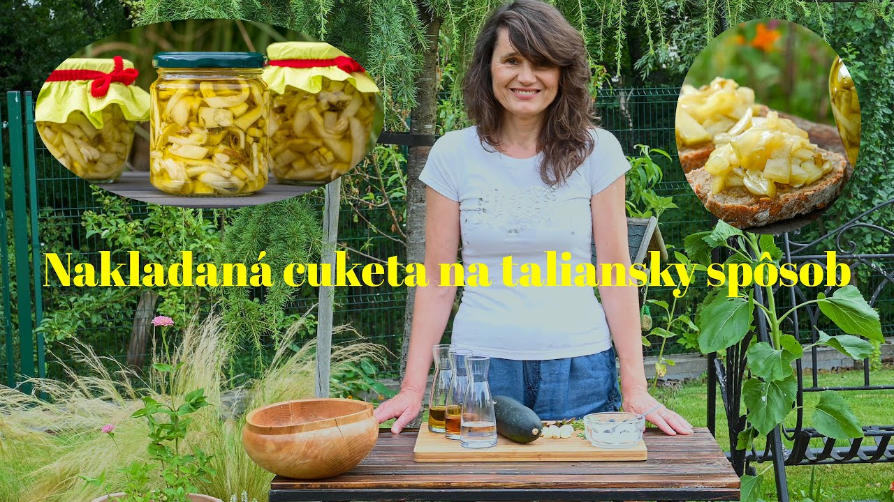 Chrumkavé cuketové potešenie - nakladaná cuketa na taliansky spôsob