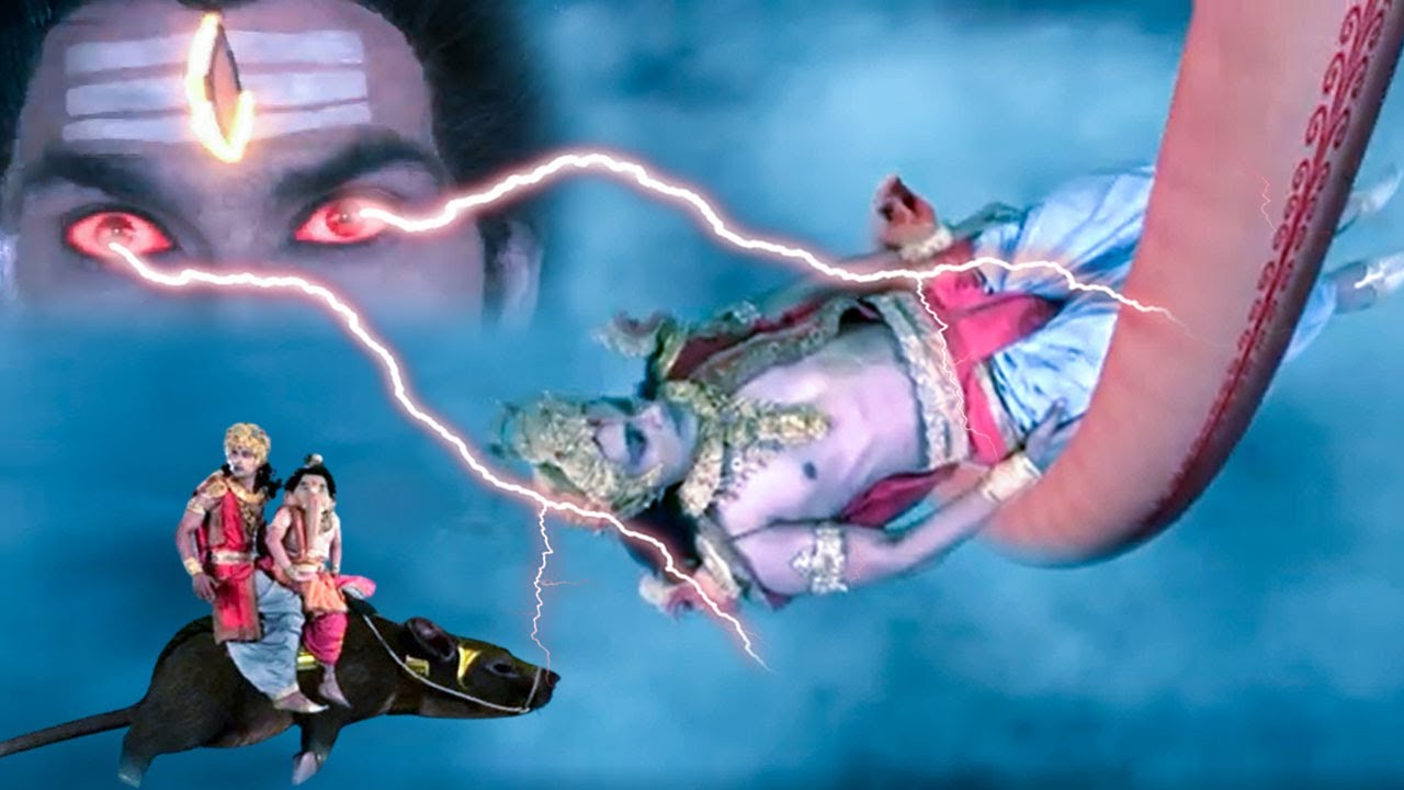 भोलेनाथ के क्रोध से गणेश ने इन्देर्देव को कैसे बचाया @ladlaganesh