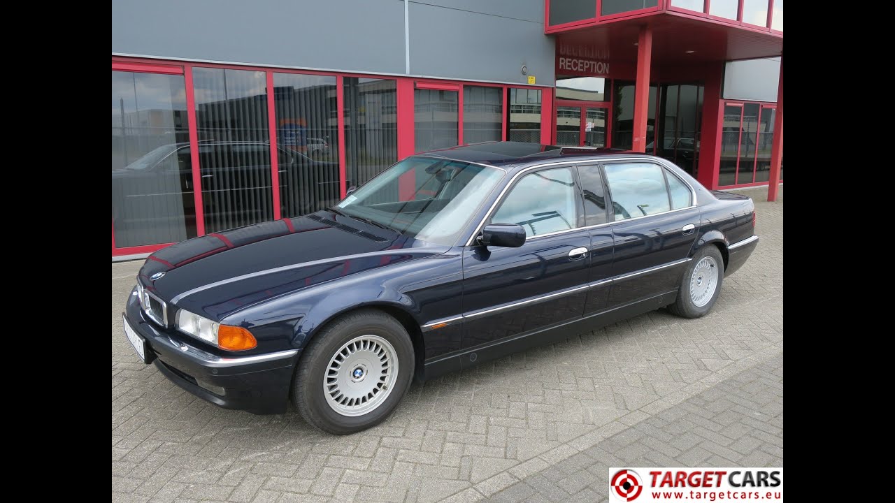 750211 BMW 750IXL L7 EXTRA LONG E38 LIMOUSINE 5.4L V12 326HP 08-99 BLUE 29671KM LHD