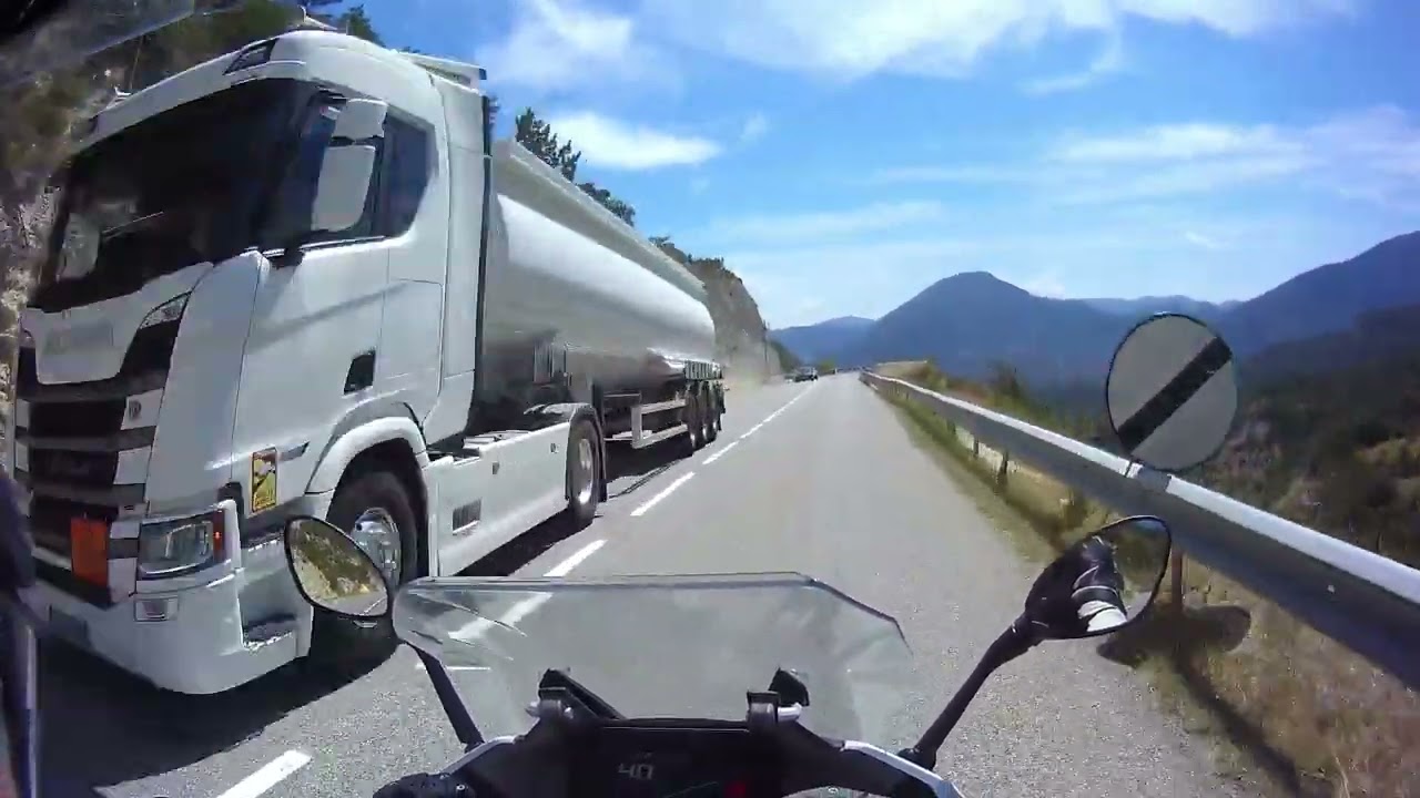 Route Napoleon through Castellane to Trigance